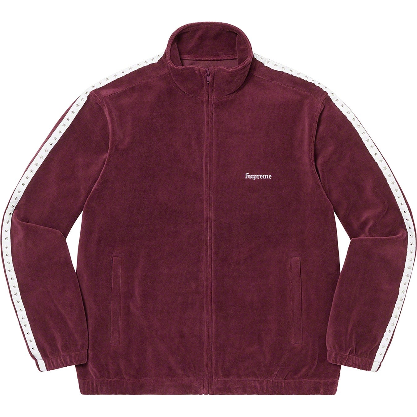 Studded Velour Track Jacket view 9